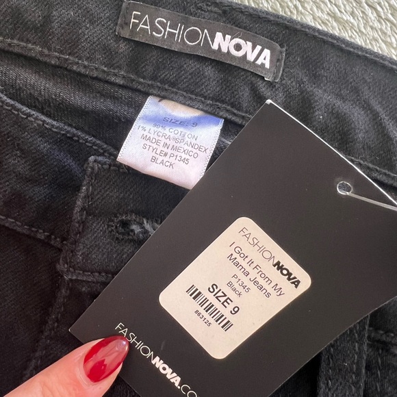 Never Worn Black Jeans - Picture 3 of 5